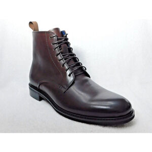 M25 Steve Madden Brown Yenith Men's Lace Up Leather Boot 11.5 M